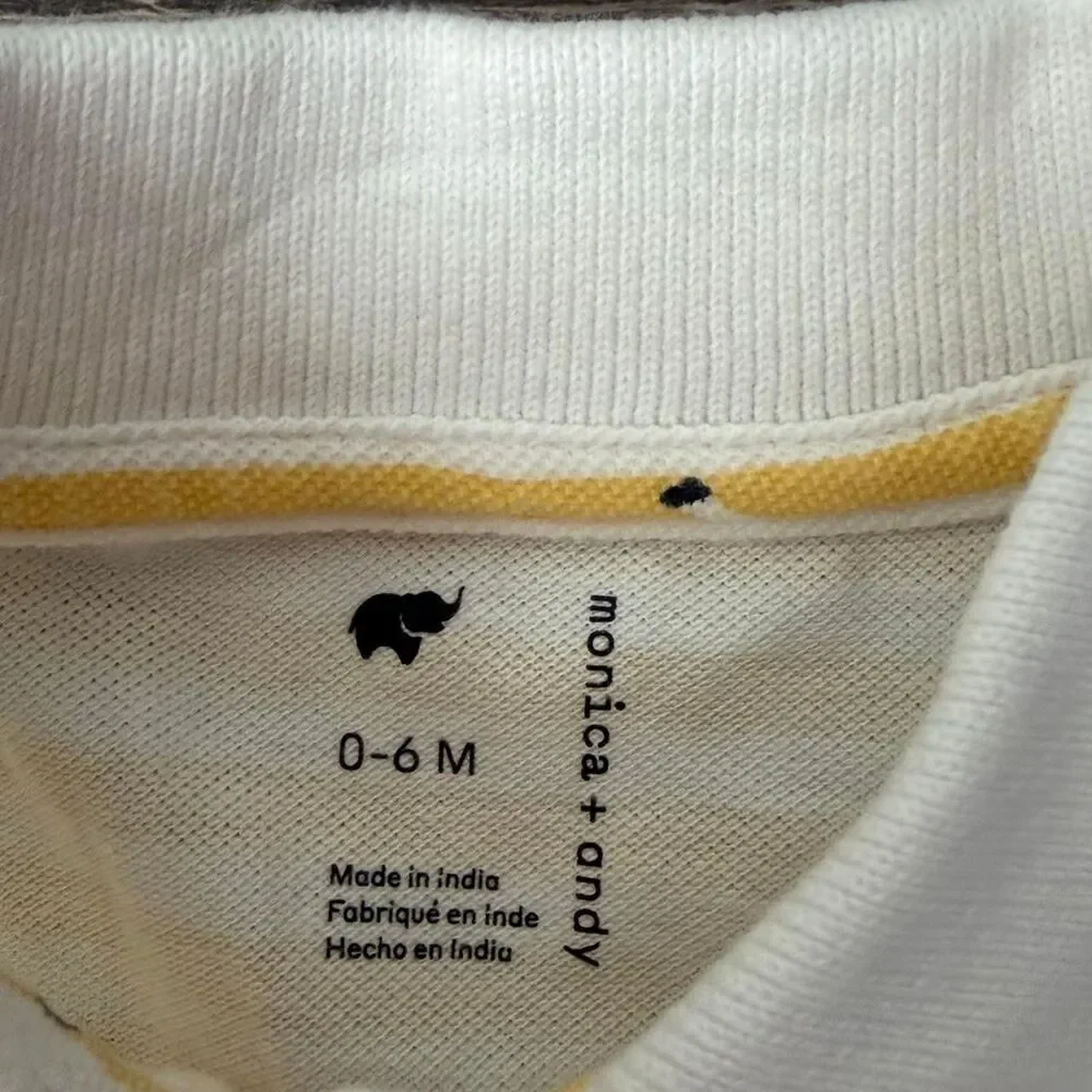 Monica & Andy Organic Cotton Tennis Dress Size 0-6 Months